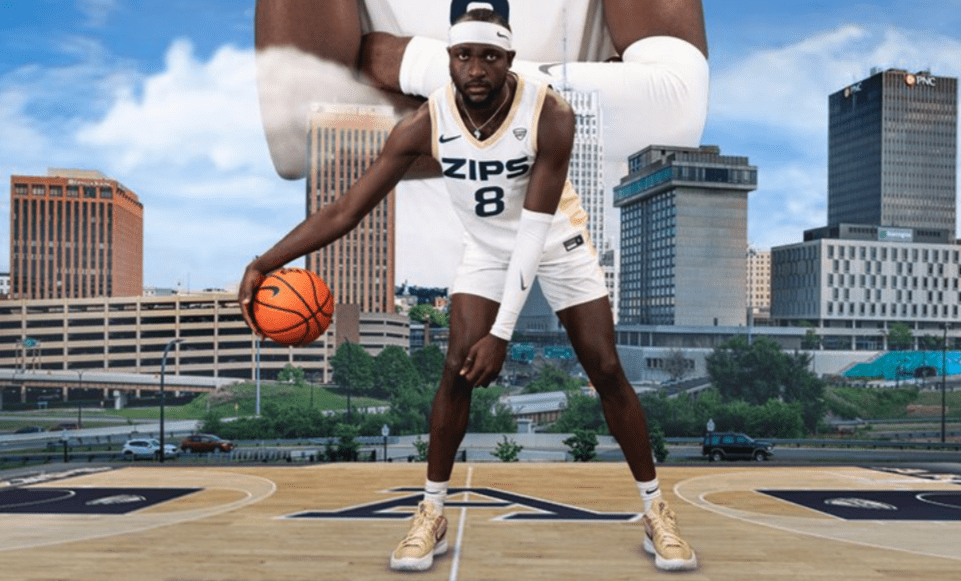 Former Duquesne forward Halil "Chabi" Barre has committed to a new school after entering the transfer portal this spring. Barre committed to Akron on Friday, as announced by the Zips program twitter page.